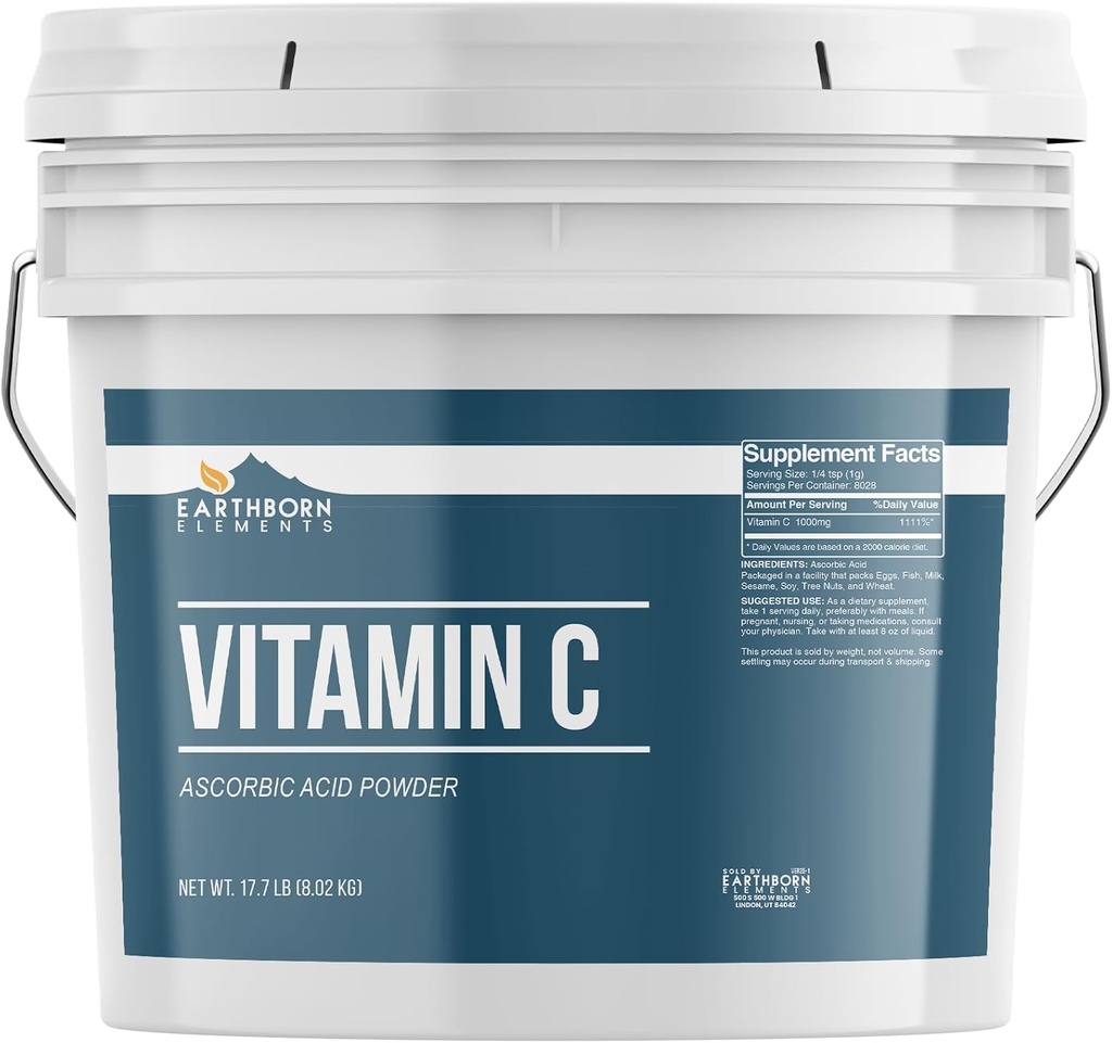 C vitamīna pulveris (2 galloni)