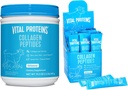 Vitālie proteīni Kolagēna peptīdi Pulveris Neuzliesmojošs 19.3 OZ + 20 Count Stick iepakojums
