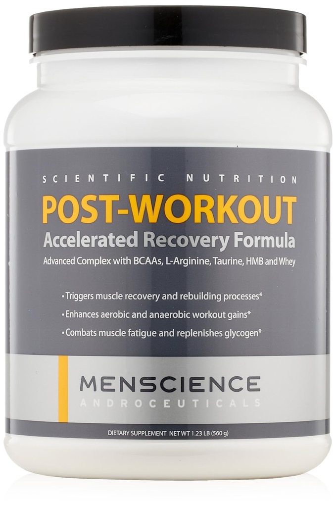 MenScience Post-Workout Accelerated Muscle Recover Formula, 1,23 lb.