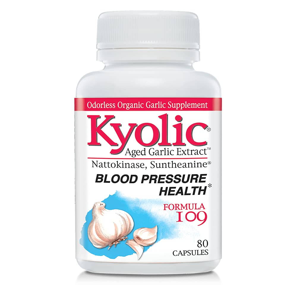 Kyolic Aged Ķiploku ekstrakta formula 109, Kyolic 160 vāciņi (2. iepakojums)