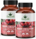 Asins cirkulācija 600 mg Papildinājums - 300 kapsulas - ar Hawthorne, ingvera, Zirga kastaņu, Buthers slotu, Cayenne, Diosmin