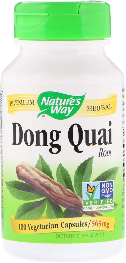 Dabas ceļš Dong Quai Root -- 100 kapsulas / 565 mg