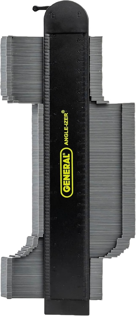 Vispārējie instrumenti Contour Gauge with Lock 833X - 10" Leņķa meklētājs rīks mājas uzlabošanai - sīkrīki vīriešiem