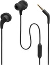 JBL Izturība Run 2 Wired - Ūdensizturīgs Wired Sports in-Ear Austiņas, Pure Bass Sound, Rokas-free Calls, Never Hurt. (Melns)