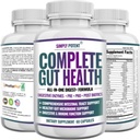Pilnīga Gut Veselība, Gremošanas Fermenti Plus Prebiotika, Probiotika & Post Biotic Gastrointestinālais Atbalsts, Atbalsta Gut Veselības un Imūnfunkcija, 60 Kapsulas