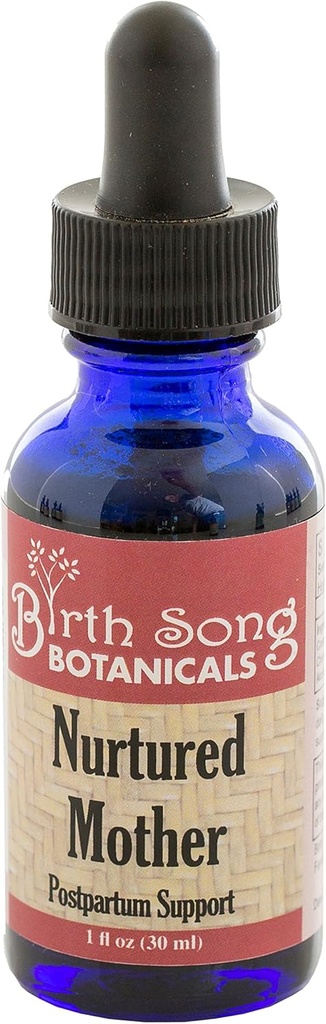 Dzimta dziesmu botānika Aprūpēta māte pēcdzemdību pēcdzemdību Tinktūra, Herbal, 1oz Pudele