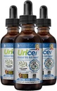 Uricel - Advanced Uric Acid Support & Cleanse Papildinājums - Šķidruma piegāde labākai absorbcijai - Tart Cherry, Chanca Piedra, Selerijas sēklas, Turmeric & More!