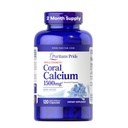 Puritan ir lepnums Triple Strength Coral Calcium 1500mg ar kaulu-Active TM, Diētiskā papildinājums sirds, nervu, un muskuļu atbalsts, 2 Mēnešu Apgāds, 120 Ātras atbrīvošanas kapsulas