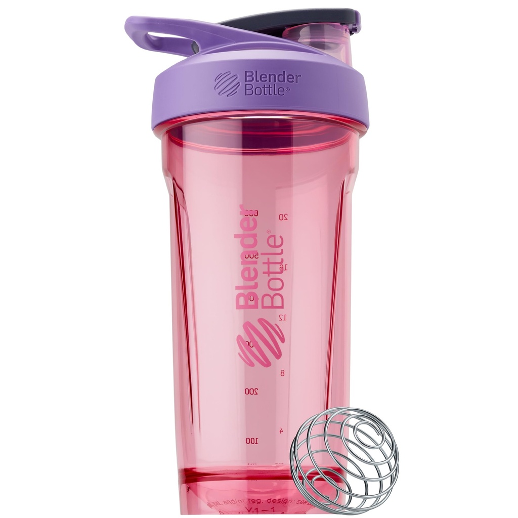 BlenderBottle Sport Flip Tritan Shaker Bottle 28 oz Purple