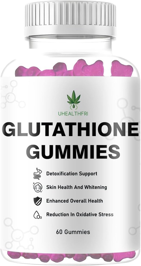 Glutatione Gumies - Ādas balināšanas papildinājums sievietēm un vīriešiem No-GMO Gluten-free Glutatione Kolagēns Glow Gumies matu ādas naglas Muskuļi un locītavu (1)