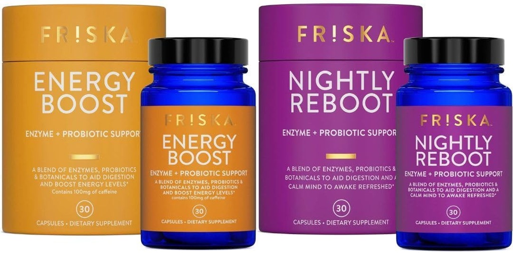 FRISKA enerģijas Boost un nakts sāknēšanas paka