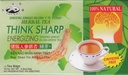Tai Chi Think Sharp Energizing Tea (Ginseng Ginkgo Biloba) 12 Maisi