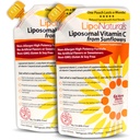 Lipo Naturals Liposomālais vitamīns C 1000mg Šķidrums (2-Iepakojums 60 Devas) - Dabīgs Formula Immunity + Enerģijas Atbalsts - Vegan, Ķīna-Free (15oz / 443ml ea.)