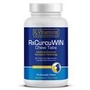Rx Vitamīni CurcuWIN - Kurkumīns suņiem un kaķiem - Vitamīni un papildinājumi, Alerģija Relief - Nodrošina imūno atbalstu un AIDS Gremošanas atbalsts - Kopīgais papildinājums - 90ct