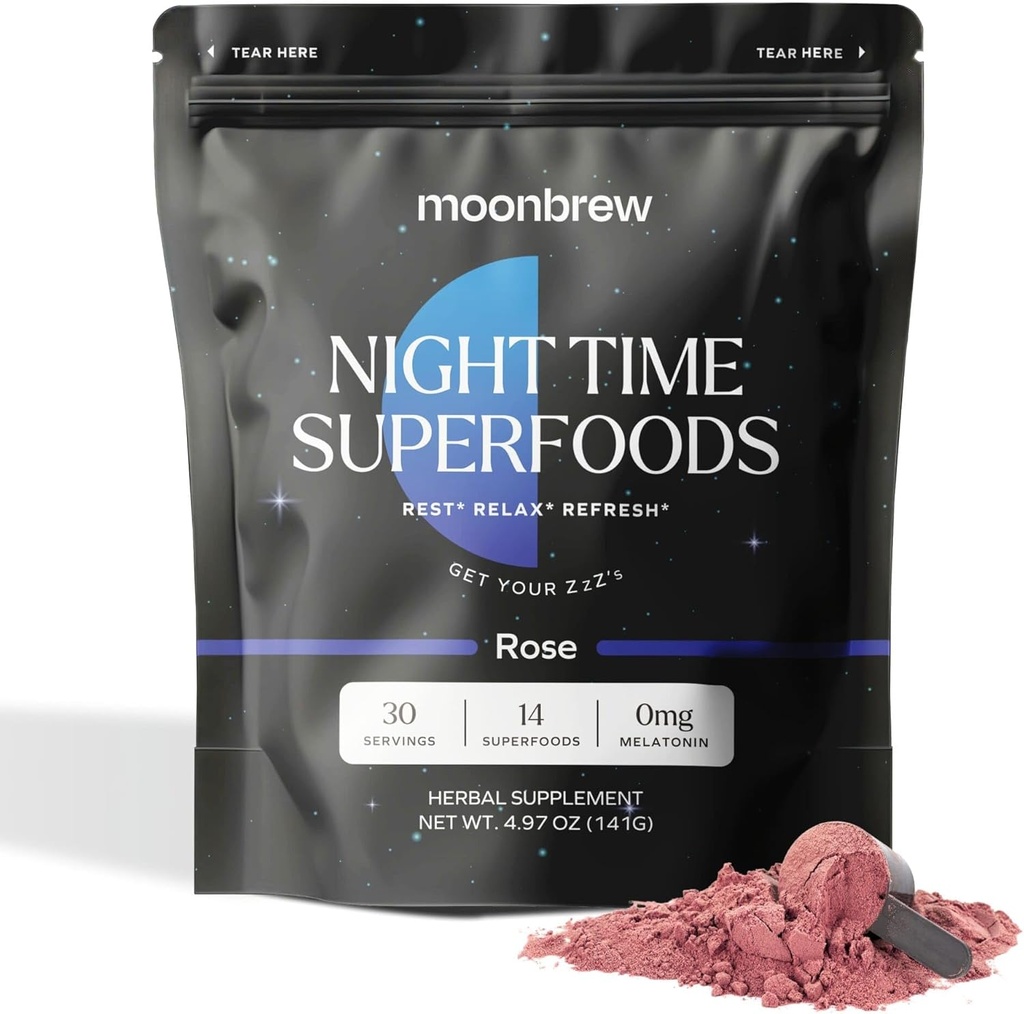 MoonBrew Magnija Tēja: Dabīgs Melatonīns bez miega palīglīdzeklis 
