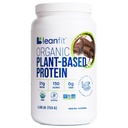 LanFit Organic augu proteīna pulveris, Dabiskā Šokolādes Flavor - Vegan, USDA Organic Sertificēts, Soy-free, bez lipekļa, bez piena, bez cukura, bez GMO - 21g Olbaltumvielas, 18 Servējumi, 1.58 Pound Tub