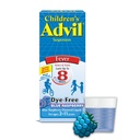 Bērnu Advil Suspensija (4 fl. oz, Blue Raspberry-Flavored), 100 mg Ibuprofēns Drudzis Reducer / Pain Reliever, Šķidro sāpju Medicine, Ages 2 – 11