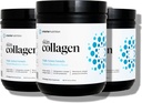 SMARTERNUTRITION Marine kolagēns - tips 1 & 3 Peptīdi ar augu Antioksidanti ādai un matu veselībai - vitamīns E & C, zaļā tēja, berzes pulveris, Quercetin - (60 Servējumi (iepakojums 3))