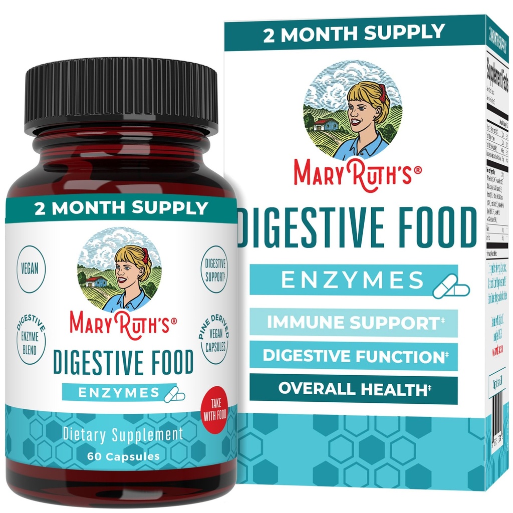MaryRuth Organics Gremošanas enzīmi līdz 2 mēnešiem Piedāvājums 