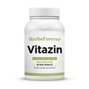 Herbsforever Vitazin kapsulas Ayurvedic augu papildinājums atbalsta enerģiju un veiktspēju Nodrošina fizisko un garīgo spēku 90 Vege kapsulas 800 Mg Katra