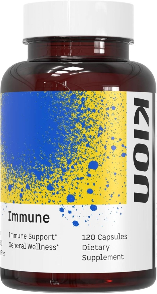 Kions Imūnsistēmas atbalsta papildinājums - C vitamīna papildinājums - C vitamīns un cinks ikdienas labsajūtai - 500 mg C vitamīna (Askorbīnskābe) un 10 mg Cinka - 120 Servējumi