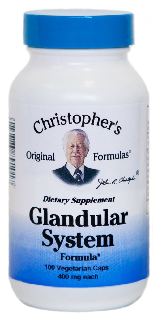 Dr Christopher's Formula Glandular System, 100 grāfs