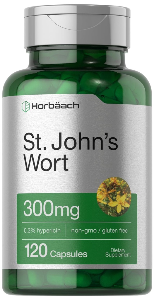 Horbäach divšķautņu asinszāli kapsulas 300mg - 120 Skaits -- ne-ĢMO, bez lipekļa -- Zāļu ekstrakts