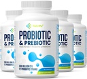 Probiotikas sievietēm un vīriešiem, 300 miljardi KVV Probiotikas no 12 celmi probiotikas, Organic Prebiotics Blend, probiotikas papildinājums Gut Imūnās un gremošanas veselības, Shelf Stabils, 240 Kapsulas