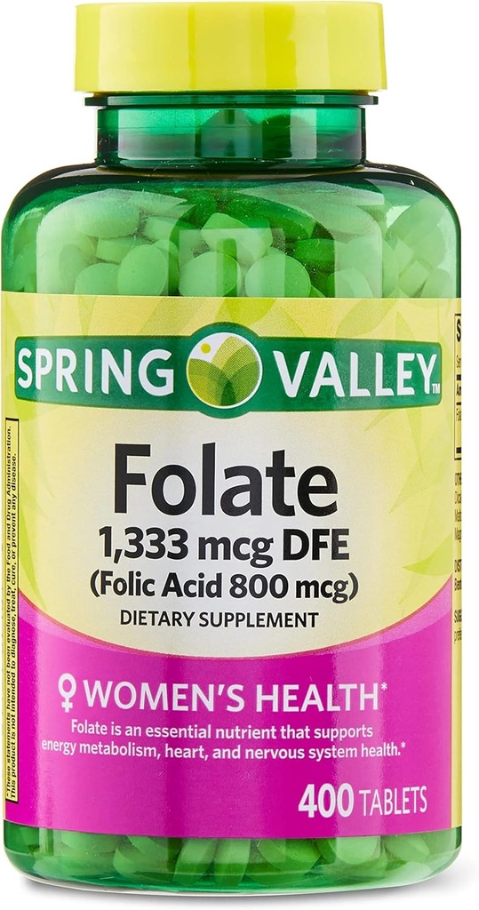 jogi Folāts Diētiskais papildinājums, 1,333 μg, 400 tablešu pudele 400 skaits