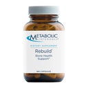 Metaboliskā uzturēšana Rebuild - Kaulu veselības atbalsta papildinājums ar kalciju, vitamīniem D + K2, Cinka, magnija citrāts + mikro Minerālvielas, bez pildījumiem (180 kapsulas)