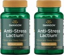 Swanson Sieviešu pretstresa formula (Laktium) - palīdz pret stresu, veicina relaksāciju un atbalstu miegā - (60 kapsulas, 167 mg) 1 iepakojums (2 iepakojums)