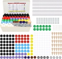 RELIANCE Molecular Model Kit,419PCS Organiskās molekulārās ķīmijas komplekts w/Atoms & Bonds,Molekulārās struktūras Building Kit for Chemistry Learning,STEM Science Komplekti skolotājiem,Studenti,Jaunie zinātnieki