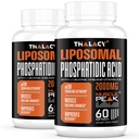 2000 mg Liposomālā fosfatidskābe (PA)         - Muskuļu konstruktors, augsta absorbcija Muskuļu ēkas papildinājumi vīriešiem un sievietēm - - Muskuļu Gainer, mTOR Proteīna sintēze un Lean Body Masa, Stiprums,120 Kapsulas