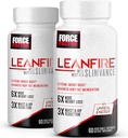 FORCE FACTOR Noplūde ar Next-Gen SLIMVANCE, 2-Pack, uzlabotas enerģijas tabletes ar B vitamīnu un kofeīns pastiprināt vielmaiņu, uzlabot fokusu, un uzlabot Workout & Fitness veiktspēju, 120 kapsulas