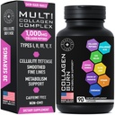 Termogēnās multikolagēna Burn kapsulas - Uzlabots I, II, III, V, X tips Hidrolizēts kolagēns Peptīdi Plus Hialuronskābe - Metabolisms, celulīts, āda, mati, nagu atbalsts - 90 kolagēna Burn Caps