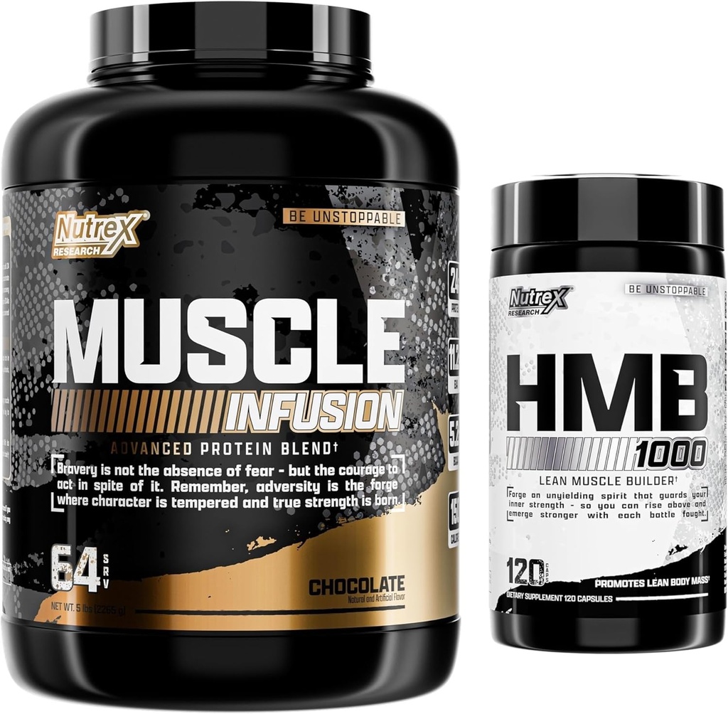 Nutrex Research Sūkalu proteīna pulveris un HMB 1000 MG atbalsta muskuļu atjaunošanos