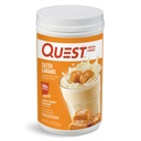 Quest Uzturs Sālītas karameles proteīna pulveris, 26g Olbaltumvielas, 1g cukura, zemu ogļhidrātu, bez lipekļa, 1,6 mārciņas, 24 Kalpo