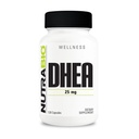 NutraBio DHEA Supplement for Men and Women, 25 mg, 120 Capsules