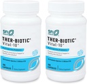 Klaire Labs SFI Health Vital-10 Probiotic - Imūnās un gremošanas papildterapija 5 miljardu KVV 10 Sugas ar Lactobacillus, Bifidobacterium & Streptococcus, bez piena piedevas (100 kapsulas, 2 iepakojumi)