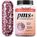 PMS atbalsta papildinājums sievietēm ar PMS Relief -hormonālo Acne, hormone Balance & Period Relief -Chasteberry papildinājumi - mikrobriedis ar Dong Quai, Dzērveņu un vitamīns B6 -non-GMO 30ct