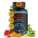 Pineal XT Gold - Pineal Gland papildinājums - Trešā acu atmoda - Focus un atmiņas papildinājums smadzenēm - 7 Jaudīgs Sastāvdaļas Dealcify, Detox, un aktivizēt savu Pineal Gland