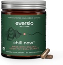 CHILL Now Organic Reishi sēņu papildinājums - 15:1 Reishi Dual ekstrakts 60 Vegan kapsulas (250mg)