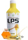 LPS šķidrā kolagēna un sūkalu proteīna papildinājums - bez cukura, bez krāsvielas, bez GMO dzēriena - hidrolizēts kolagēns un sūkalu peptīdi veicina veselīgu ādu un matu vīriešiem un sievietēm, medus vaniļas, 32 fl oz