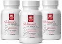 Karsti zibspuldzes Menopauzes Relief - Sieviešu atbalsts Complex Natural - lakricas saknes ekstrakts - 3 pudeles (180 kapsulas)