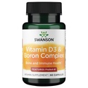 Swanson D vitamīna un bora 60 kapsulas