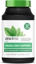 Zenwise Health Sertificēts Vegan locītavu atbalsta papildinājums - Glikozamīna HCl, turmerika un Boswellia ekstrakts - atbalsta kaulu veselību + locītavas-magnijs un D vitamīns (D3 kā holekalciferols) - 60 kapsulas