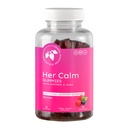 Kalnu pļavas her calm Gummies – dabīgs koka atbalsts ar safronu, Passion Flower, asinszāle, GABA – stresa atvieglošanas papildinājums sievietēm – 60 sn