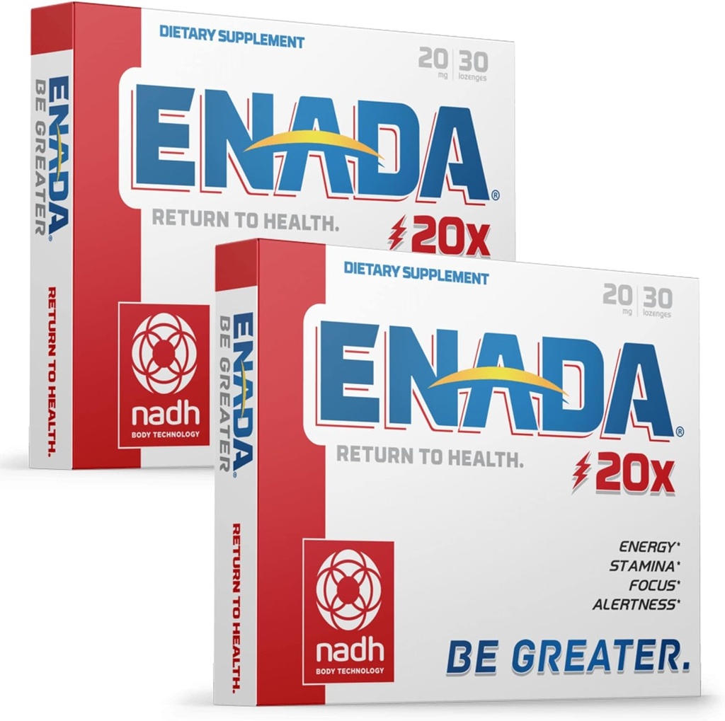 ENADA 20X 20mg NADH Papildinājums 