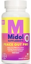 MIDOL papildinājumi Miers Out PMS, PMS atbalsta papildinājums, Formulēts ar Chasteberry, lai palīdzētu atvieglot krūts jutīgumu & vieglas koka izmaiņas, Arī ar ingvera pulveris un baldriāna ekstrakts, 30 Count