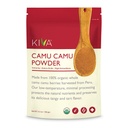 Kiva Organic Camu Powder - bagāts ar C vitamīnu - ne-GMO, Raw, Vegan, 3.5-Ounce Bag